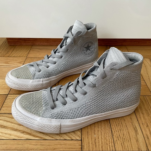 Converse Shoes - Converse Chuck Taylor II Lunarlon Gray Mesh Hi Top